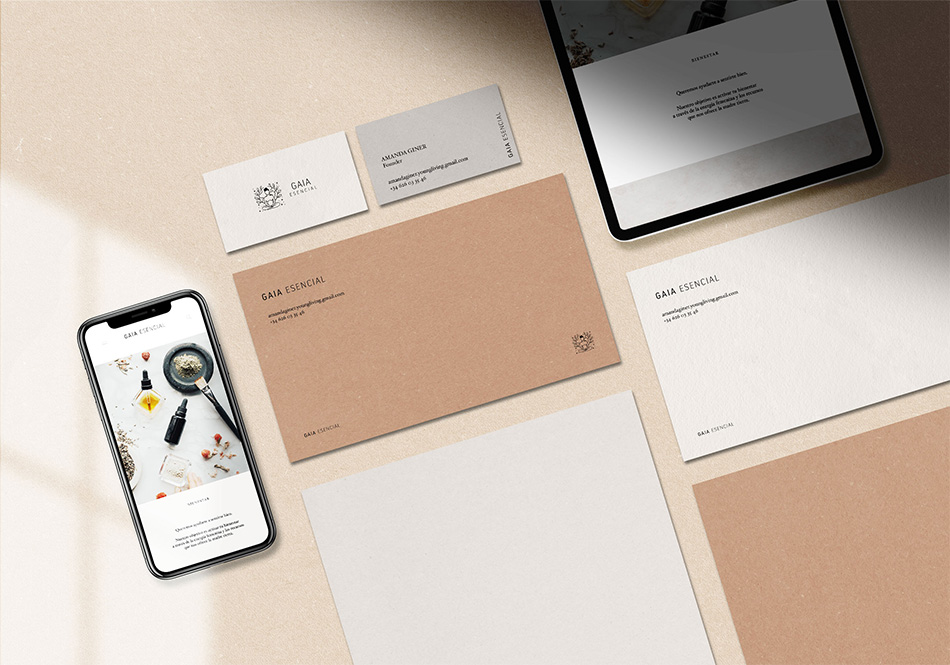 papelería identidad visual